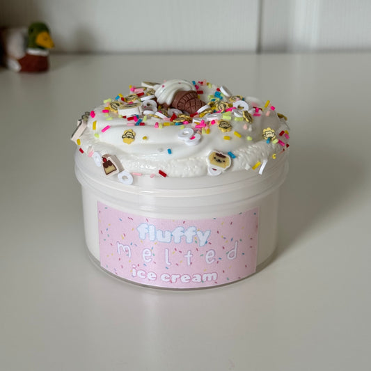 Fluffy Melted Ice Cream