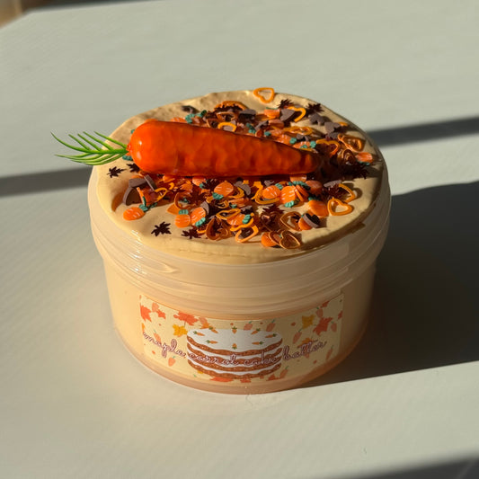 Maple Carrot Cake Batter